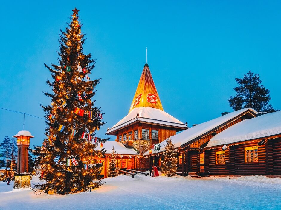 Virtual Tour of The Santa Claus Village, Rovaniemi, Finland