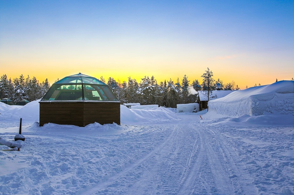 Virtual Tour of The Arctic Snow Hotel and Glass Igloos, Rovaniemi, Finland